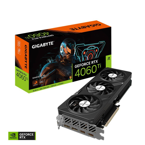 GIGABYTE GV-N406TGAMING OC-8G 4060TI GDDR6 HDMI DP 128BIT 