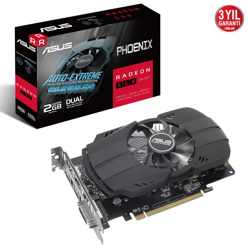 ASUS PH-550-2G 2GB GDDR5 DVI HDMI 64Bit