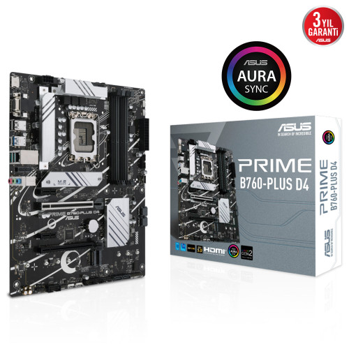 ASUS PRIME B760-PLUS D4 5066MHz(OC) M.2 ATX 1700p