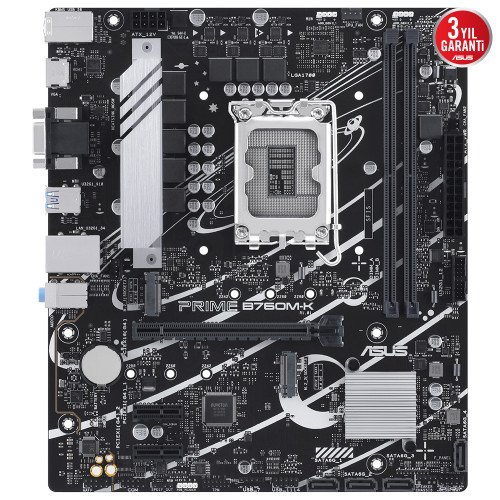 ASUS PRIME B760M-K DDR5 8000MHz 1700p