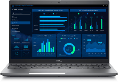 DELL PRECİSİON M3581 i7-13700H 8GB 512GB SSD 6GB RTX A1000 15.6" W11PRO