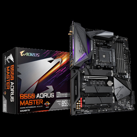 GIGABYTE B550 AORUS MASTER DDR4 4000(OC) HDMI AM4