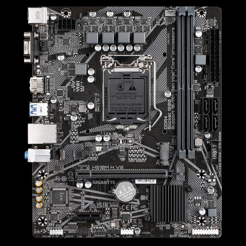 GIGABYTE H510M H V2 3200Mhz HDMI M.2 mATX 1200p