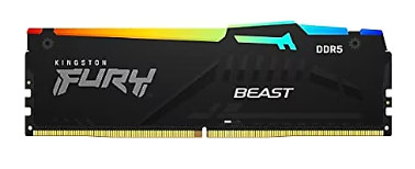 16GB KINGSTON FURY BEAST DDR5 RGB 5600Mhz KF556C40BBA-16