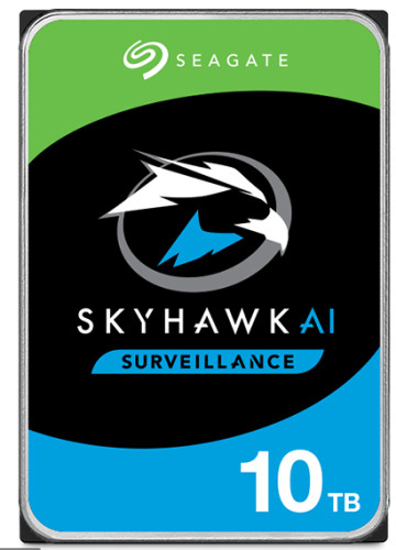 10TB SEAGATE SKYHAWK AI 256MB 7200Rpm 7/24 ST10000VE001