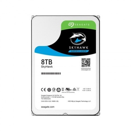 8TB SEAGATE SKYHAWK 256 MB 7/24 RV ST8000VX010