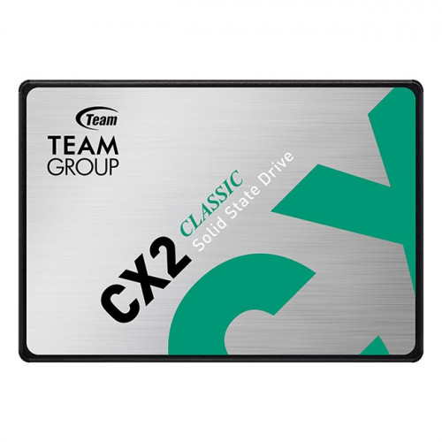 Team CX2 256GB 520/430MB/s 2.5" SATA3 SSD Disk (T253X6256G0C101)